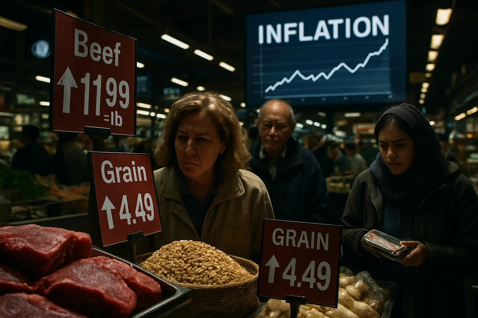 Stacked coins representing inflation and purchasing-power pressure